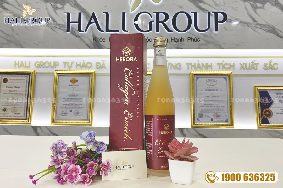 Đại lý nước uống Hebora Collagen Enrich chính hãng ở HCM