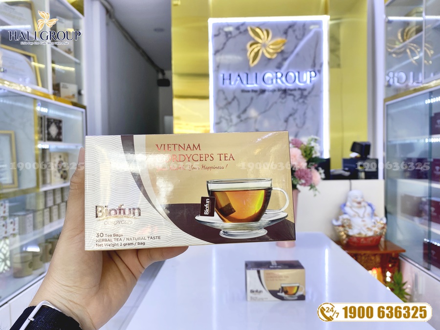 Trà Đông Trùng Hạ Thảo Biofun - sản phẩm "vàng" cho người có sở thích uống trà